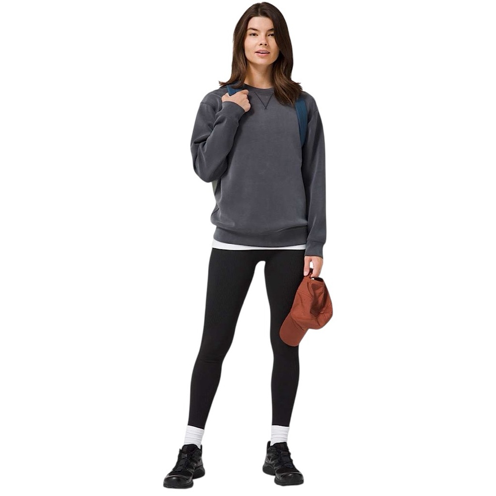LULULEMON Keep The Heat Thermal Wool Blend Leggings 27" in Black - Picture 12 of 12